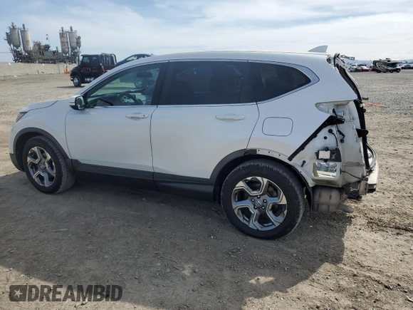 2019 Honda CR-V EX with VIN 5J6RW1H59KA012697, listed as a Copart auction lot 51002785 with 95,257 mi miles and Salvage Title. Bid and sale history available at carsss.com. Image 2.