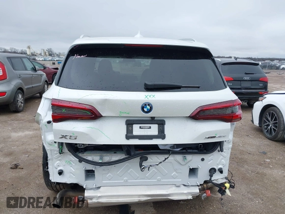 2023 BMW X5 xDrive45e with VIN 5UXTA6C02P9R94549, listed as a IAAI auction lot 41534725 with 8,698 mi miles. Bid and sale history available at carsss.com. Image 17.