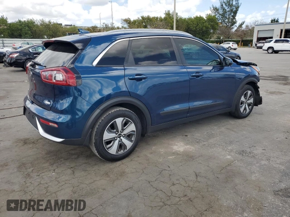 2017 Kia Niro LX with VIN KNDCB3LC2H5082018, listed as a Copart auction lot 53488755 with 122,830 mi miles and Salvage Title. Bid and sale history available at DreamBid. Image 3.