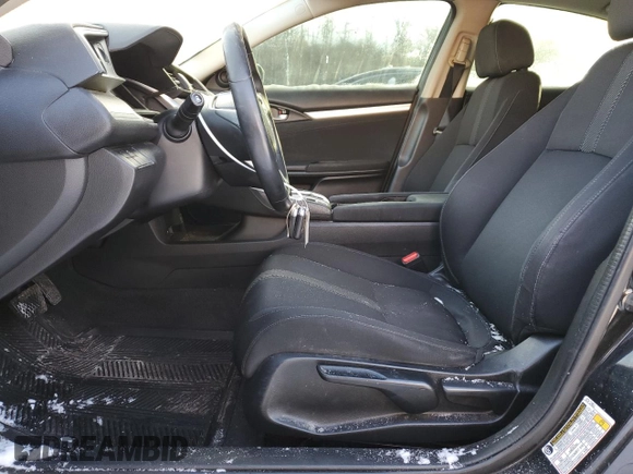 2017 Honda Civic Sedan EX-T with VIN 2HGFC1F46HH108620, listed as a Copart auction lot 45009485 with 340,659 mi miles and Salvage Title. Bid and sale history available at carsss.com. Image 7.