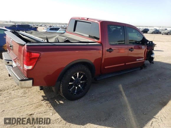 2015 Nissan Titan SL with VIN 1N6BA0EC5FN510345, listed as a Copart auction lot 73643204 with 112,685 mi miles and Salvage Title. Bid and sale history available at carsss.com. Image 3.