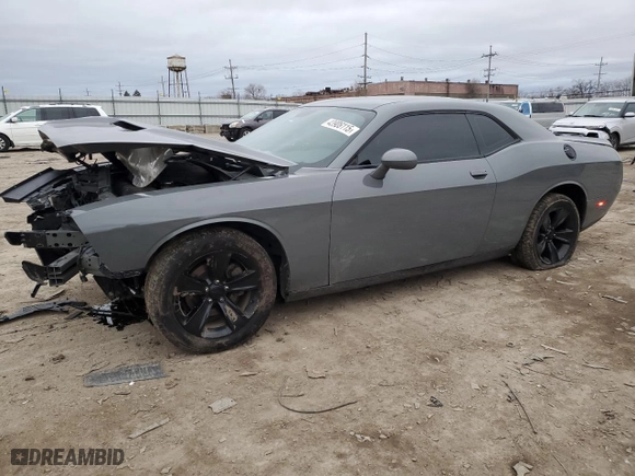 2019 Dodge Challenger SXT with VIN 2C3CDZAG9KH711989, listed as a Copart auction lot 43906115 with 110,687 mi miles and Salvage Title. Bid and sale history available at carsss.com. Image 1.
