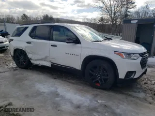 2018 Chevrolet Traverse Premier with VIN 1GNEVJKW6JJ162281, listed as a Copart auction lot 45654945 with 92,438 mi miles and Salvage Title. Bid and sale history available at carsss.com. Image 4.