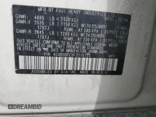 2015 Subaru Outback Premium with VIN 4S4BSBFC0F3270123, listed as a Copart auction lot 52386865 with 156,431 mi miles and Salvage title. Bid and sale history available at DreamBid. Image 15.