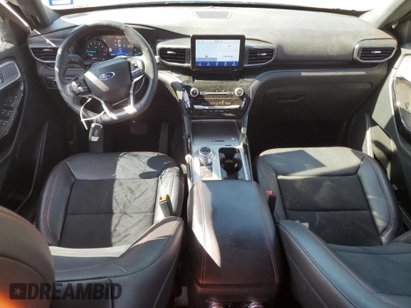 2023 Ford Explorer ST-Line z VIN 1FMSK7KH5PGB53341, wystawiony jako Copart lot #56316855 z przebiegiem 23 657 mil mil oraz Szkoda całkowita • Salvage title. Historia ofert i sprzedaży dostępna na DreamBid. Obrazek 8.