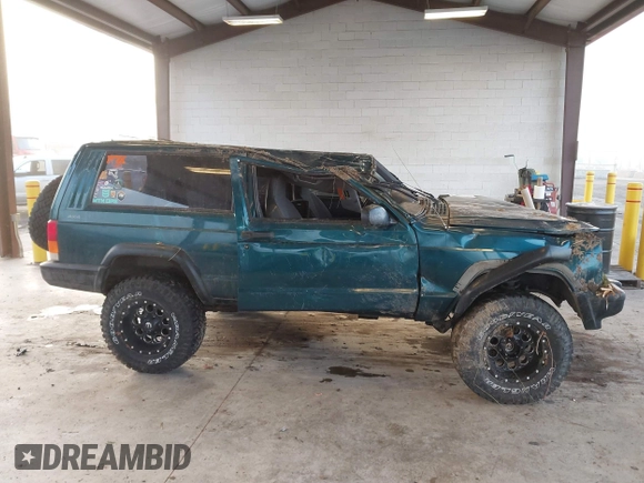 1997 Jeep Cherokee Sport with VIN 1J4FJ67S6VL574149, listed as a IAAI auction lot 41286297 with 1 mi miles. Bid and sale history available at carsss.com. Image 12.