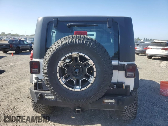2010 Jeep Wrangler Rubicon with VIN 1J4BA6D18AL221240, listed as a Copart auction lot 57819025 with 78,120 mi miles and Salvage title. Bid and sale history available at DreamBid. Image 6.