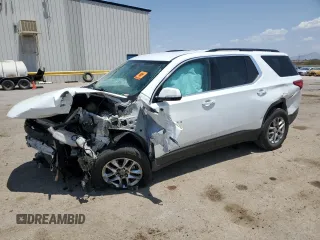 2019 Chevrolet Traverse LT Cloth with VIN 1GNERGKW2KJ131487, listed as a Copart auction lot 63354875 with Not provided miles and Salvage title. Bid and sale history available at DreamBid. Image 1.
