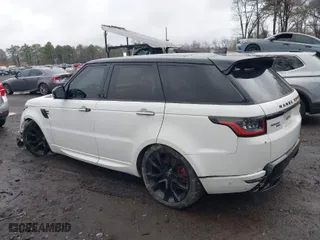 2020 Land Rover Range Rover Sport HST with VIN SALWS2RU7LA743364, listed as a IAAI auction lot 41796780 with 43,037 mi miles. Bid and sale history available at carsss.com. Image 14.