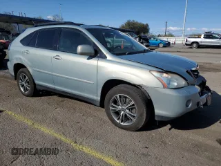 2006 Lexus RX 400h with VIN JTJHW31U260038484, listed as a Copart auction lot 51444995 with 270,888 mi miles and Salvage Title. Bid and sale history available at DreamBid. Image 4.