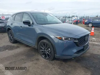 2023 Mazda CX-5 2.5 S Carbon Edition with VIN JM3KFBCM2P0155152, listed as a IAAI auction lot 41501616 with 1 mi miles. Bid and sale history available at carsss.com. Image 1.