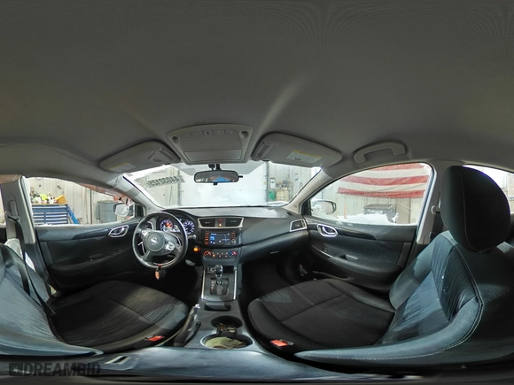 2017 Nissan Sentra SV with VIN 3N1AB7APXHY278864, listed as a Copart auction lot 44032125 with 74,853 mi miles and Salvage Title. Bid and sale history available at carsss.com. Image 13.