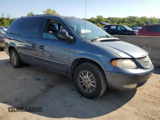 2001 Chrysler Town & Country Limited with VIN 2C8GP64L11R321830, listed as a Copart auction lot 69507064 with Not Provided miles and Salvage Title. Bid and sale history available at DreamBid. Image 4.
