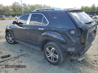 2016 Chevrolet Equinox LTZ z VIN 2GNFLGE37G6174718, wystawiony jako Copart lot #52518065 z przebiegiem 82 827 mil mil oraz Szkoda całkowita • Salvage title. Historia ofert i sprzedaży dostępna na DreamBid. Obrazek 2.