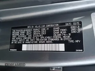 2016 Volvo XC90 T6 Inscription с VIN YV4A22PL6G1000645, выставлен на аукционе Copart как лот 41542785 с пробегом 54 150 миль миль и Списание • Salvage title. История ставок и продаж доступна на DreamBid. Изображение 12.