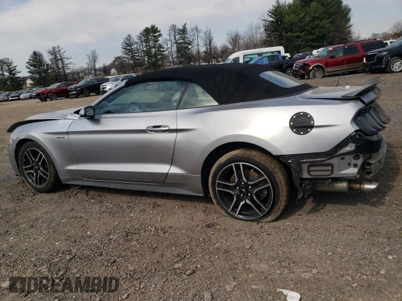 2020 Ford Mustang EcoBoost with VIN 1FATP8UH4L5112823, listed as a Copart auction lot 49578215 with 76,683 mi miles and Salvage Title. Bid and sale history available at carsss.com. Image 2.