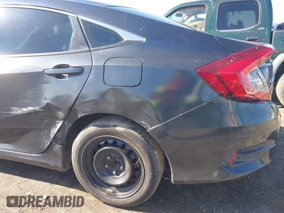 2017 Honda Civic Sedan LX with VIN 2HGFC2F57HH568416, listed as a IAAI auction lot 41812251 with 160,936 mi miles. Bid and sale history available at carsss.com. Image 19.