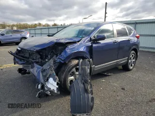 2018 Honda CR-V EX with VIN 2HKRW2H50JH603178, listed as a Copart auction lot 53345175 with 27,295 mi miles and Salvage Title. Bid and sale history available at carsss.com. Image 1.