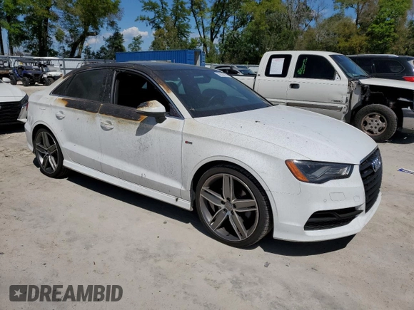 2016 Audi A3 2.0T Premium Plus with VIN WAUJ8GFF7G1024704, listed as a Copart auction lot 50604595 with 101,319 mi miles and Salvage Title. Bid and sale history available at carsss.com. Image 4.