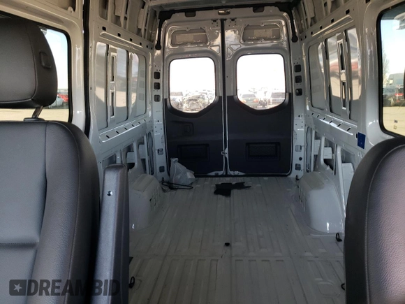 2021 Mercedes-Benz Sprinter Cargo with VIN W1W70BGY3MT072289, listed as a Copart auction lot 46983835 with 17,800 mi miles and Salvage Title. Bid and sale history available at carsss.com. Image 10.