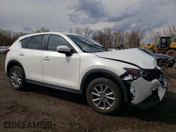2022 Mazda CX-5 2.5 S Preferred Package with VIN JM3KFBCM4N0614551, listed as a Copart auction lot 53268665 with 16,309 mi miles and Salvage Title. Bid and sale history available at carsss.com. Image 4.