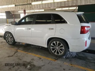 2015 Kia Sorento SX with VIN 5XYKW4A7XFG576725, listed as a Copart auction lot 46047945 with 0 mi miles and Salvage Title. Bid and sale history available at carsss.com. Image 2.