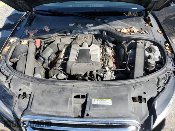 2013 Audi A8 3.0L with VIN WAUAGAFD0DN002546, listed as a Copart auction lot 81145504 with 107,079 mi miles and Salvage title. Bid and sale history available at DreamBid. Image 13.