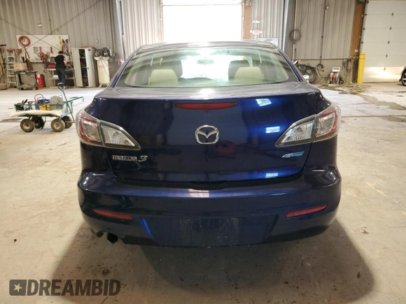 2012 Mazda 3 i Touring with VIN JM1BL1V85C1523324, listed as a Copart auction lot 54418625 with 193,342 mi miles and Salvage Title. Bid and sale history available at carsss.com. Image 6.
