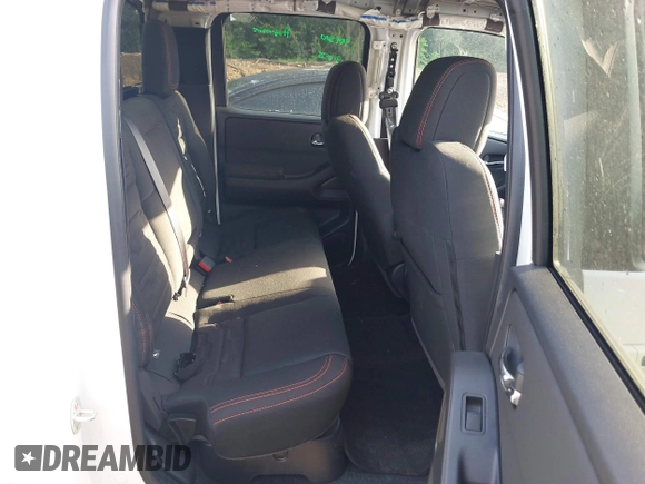 2024 Nissan Frontier SL with VIN 1N6ED1EK2RN656501, listed as a IAAI auction lot 42265453 with 3,813 mi miles and . Bid and sale history available at DreamBid. Image 8.