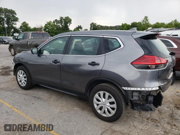 2017 Nissan Rogue SV with VIN 5N1AT2MT4HC835973, listed as a Copart auction lot 63814414 with 74,629 mi miles and Salvage Title. Bid and sale history available at carsss.com. Image 2.