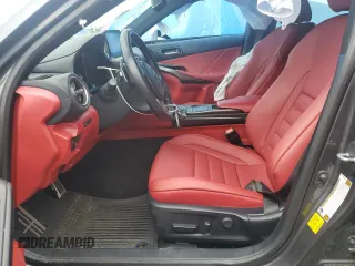 2021 Lexus IS 350 F Sport with VIN JTHGZ1E25M5022412, listed as a Copart auction lot 63022165 with Not provided miles and Salvage title. Bid and sale history available at DreamBid. Image 7.