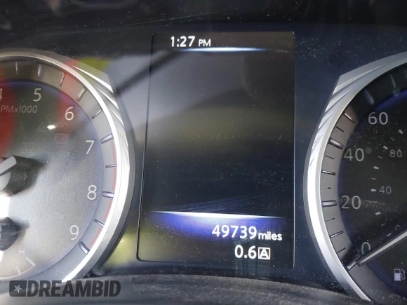 2017 Infiniti Q50 Signature Edition with VIN JN1EV7APXHM742747, listed as a IAAI auction lot 41278752 with 49,739 mi miles and . Bid and sale history available at DreamBid. Image 14.