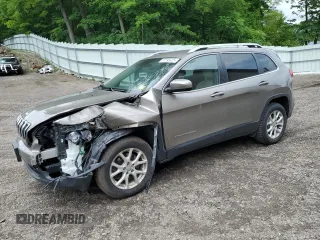 2016 Jeep Cherokee Latitude with VIN 1C4PJMCS1GW255747, listed as a Copart auction lot 61195425 with 63,484 mi miles and Salvage title. Bid and sale history available at DreamBid. Image 1.