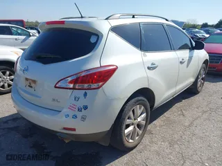2012 Nissan Murano LE with VIN JN8AZ1MU0CW114261, listed as a IAAI auction lot 41955288 with 238,878 mi miles. Bid and sale history available at carsss.com. Image 4.