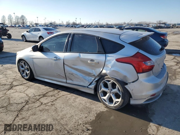 2014 Ford Focus ST with VIN 1FADP3L91EL399487, listed as a Copart auction lot 42525115 with 115,352 mi miles and Salvage Title. Bid and sale history available at carsss.com. Image 2.
