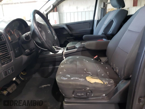 2012 Nissan Titan S with VIN 1N6AA0EC7CN311143, listed as a Copart auction lot 75181784 with 214,351 mi miles and Salvage Title. Bid and sale history available at carsss.com. Image 7.