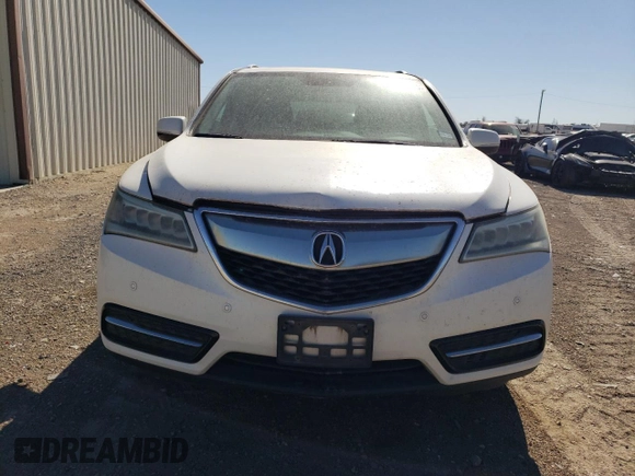 2014 Acura MDX Advance with VIN 5FRYD4H85EB032135, listed as a Copart auction lot 49304545 with 170,139 mi miles and Salvage Title. Bid and sale history available at DreamBid. Image 5.