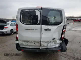 2024 Ford Transit Cargo with VIN 1FTBR1Y82RKA62547, listed as a Copart auction lot 51338505 with 6,979 mi miles and Clean Title. Bid and sale history available at DreamBid. Image 6.