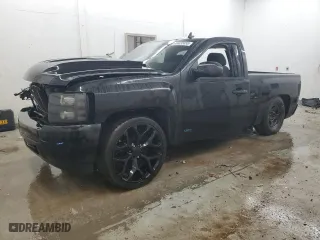 2007 Chevrolet Silverado 1500 LT w/1LT with VIN 1GCEC14087Z651105, listed as a Copart auction lot 46422455 with 0 mi miles and Non Repairable. Bid and sale history available at carsss.com. Image 1.