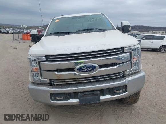 2018 Ford Super Duty F-250 SRW XL with VIN 1FT7W2BT0JEB65096, listed as a IAAI auction lot 41685411 with 124,359 mi miles. Bid and sale history available at carsss.com. Image 12.