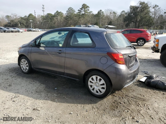 2015 Toyota Yaris L with VIN VNKJTUD30FA025787, listed as a Copart auction lot 43695845 with 163,451 mi miles and Salvage Title. Bid and sale history available at carsss.com. Image 2.