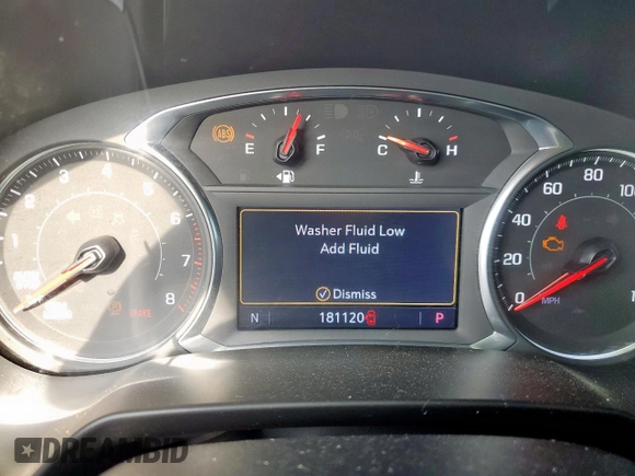 2020 Chevrolet Blazer LT with VIN 3GNKBDR46LS665005, listed as a Copart auction lot 58435965 with 181,120 mi miles and Salvage title. Bid and sale history available at DreamBid. Image 9.