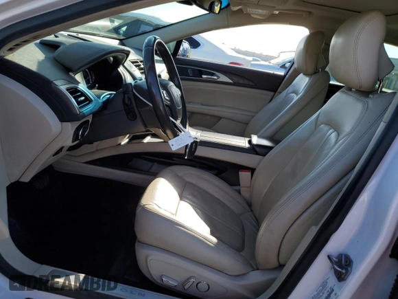 2017 Lincoln MKZ Hybrid Reserve with VIN 3LN6L5MU9HR603287, listed as a Copart auction lot 61403955 with 135,739 mi miles and Salvage title. Bid and sale history available at DreamBid. Image 7.