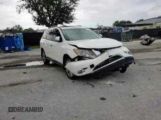 2016 Nissan Pathfinder Platinum with VIN 5N1AR2MN9GC618854, listed as a Copart auction lot 79356124 with 106,784 mi miles and Salvage Title. Bid and sale history available at carsss.com. Image 12.