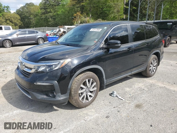 2020 Honda Pilot EX-L с VIN 5FNYF5H59LB020798, выставлен на аукционе Copart как лот 51517995 с пробегом 46 882 миль миль и Списание • Salvage title. История ставок и продаж доступна на DreamBid. Изображение 1.