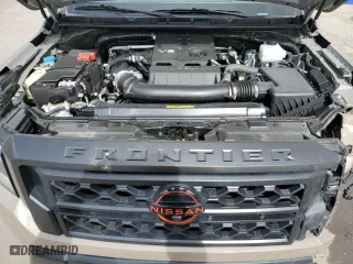 2023 Nissan Frontier PRO-4X with VIN 1N6ED1EK5PN641391, listed as a Copart auction lot 46895485 with 17,465 mi miles and Salvage Title. Bid and sale history available at carsss.com. Image 11.
