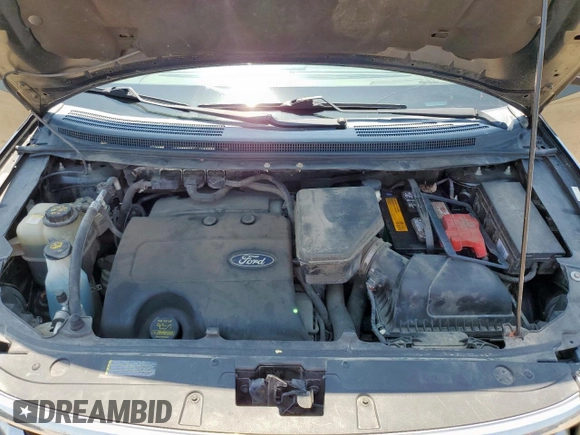 2011 Ford Edge Limited with VIN 2FMDK3KC6BBA05978, listed as a Copart auction lot 59357395 with 106,167 mi miles and Salvage title. Bid and sale history available at DreamBid. Image 12.