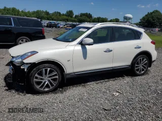 2017 Infiniti QX50 with VIN JN1BJ0RRXHM409508, listed as a Copart auction lot 61426245 with 97,538 mi miles and Salvage title. Bid and sale history available at DreamBid. Image 1.