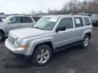 2012 Jeep Patriot Sport with VIN 1C4NJRBB7CD638376, listed as a IAAI auction lot 42026462 with 179,366 mi miles. Bid and sale history available at carsss.com. Image 2.