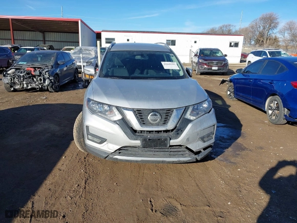 2018 Nissan Rogue S with VIN KNMAT2MV6JP581574, listed as a IAAI auction lot 41649291 with 53,934 mi miles. Bid and sale history available at carsss.com. Image 12.